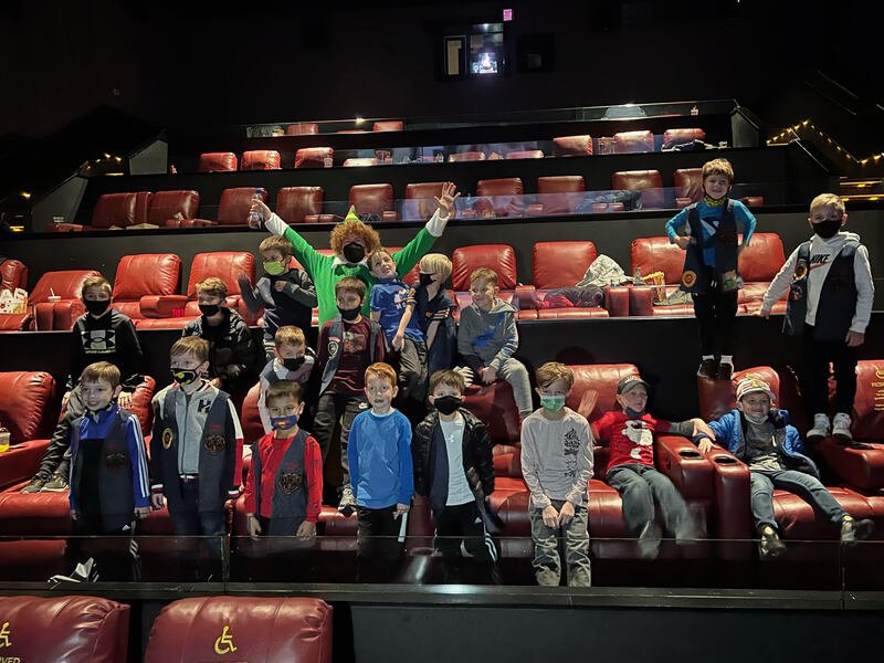 Bears Guides tribe meeting up for a movie screening…