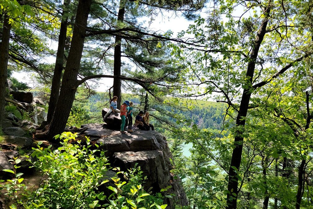 Tent Out at Devil’s Lake State Park