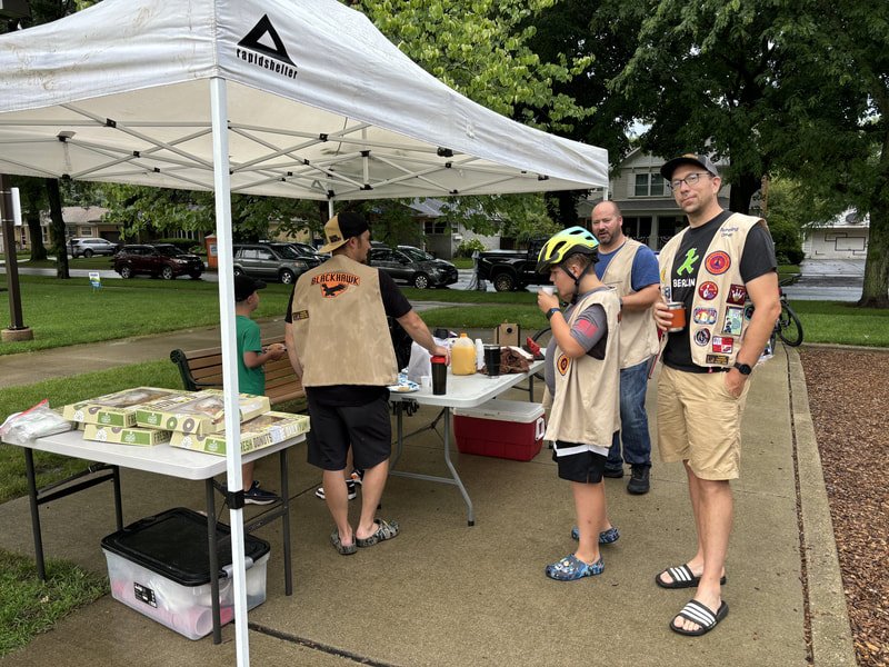 Blackhawk & Mohicans Shared Dads & Donuts Event