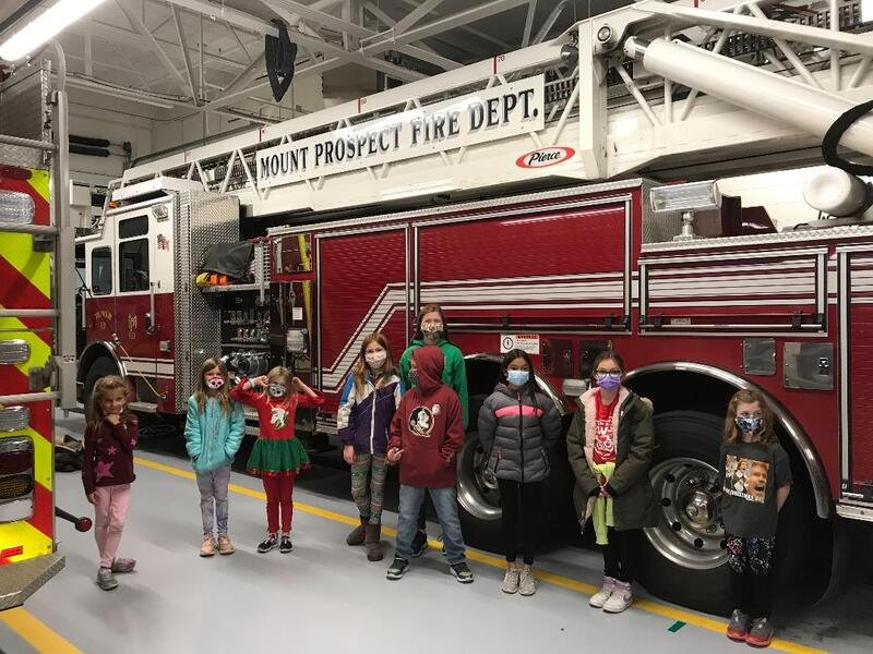 Mount Prospect Toys for Tots at the Fire Station