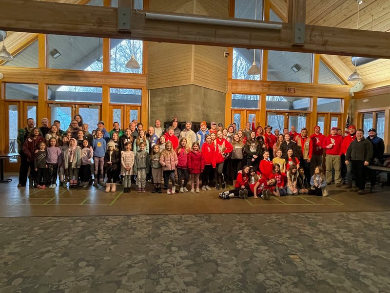 Winter Campout at Camp Sherman